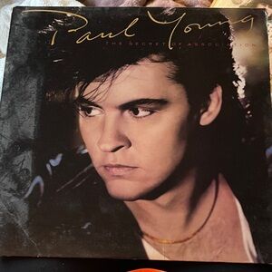 Vintage Paul Young Vinyl Record the secret of Association. 1985.